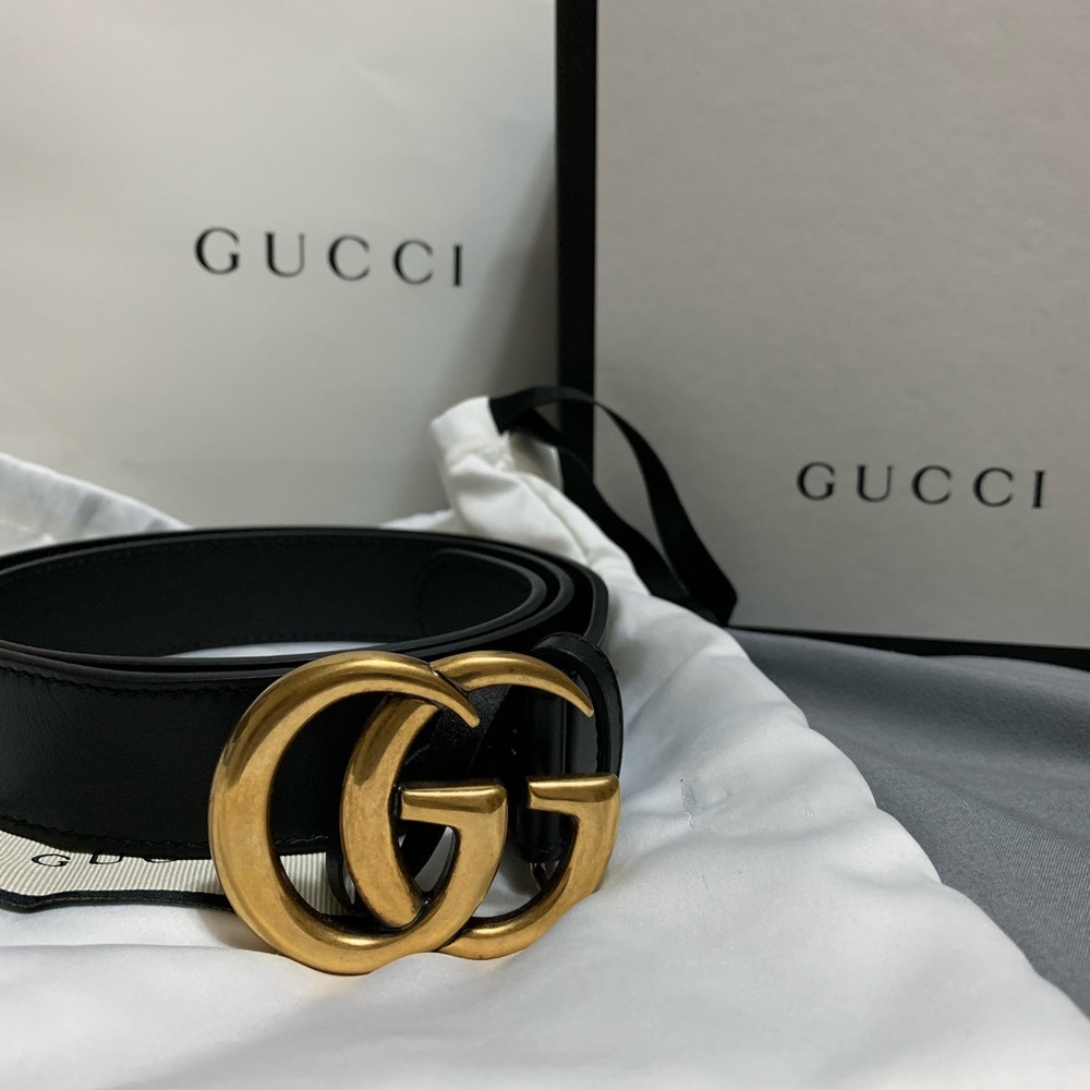 Authentic Gucci men’s belt size 80 1inch width